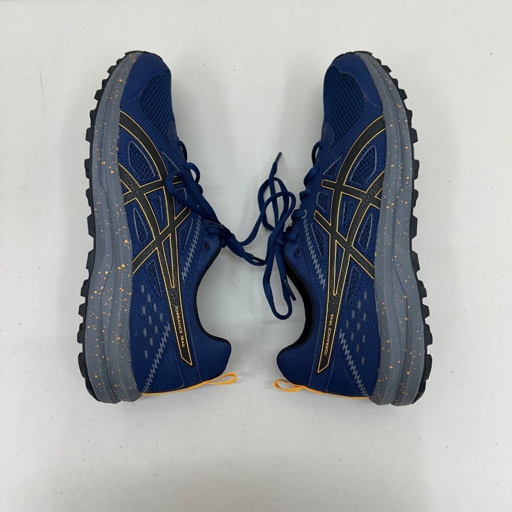 Asics Torrance Trail Blue Expanse Hiking Sneakers Shoes 1201A799 Mens size 10.5 - Picture 6 of 8